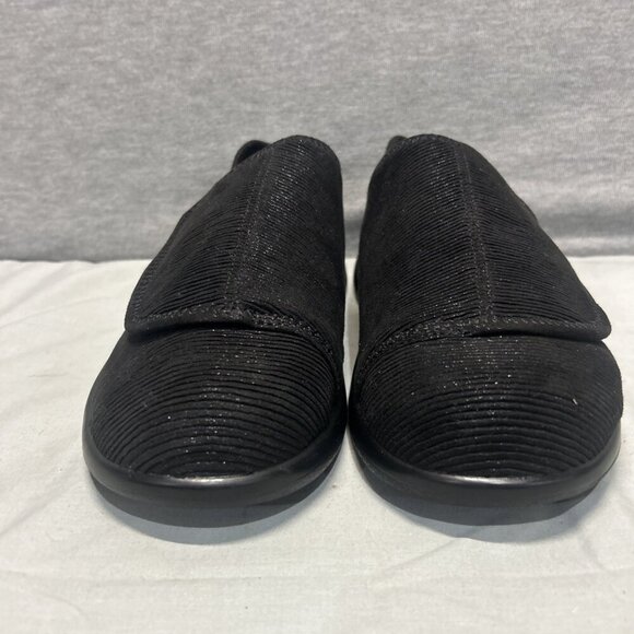 Propet Men’s Walking Shoes M0202 Size 11 Hook And Loop Black - Picture 2 of 7